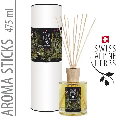 Swiss Alpine Herbs Room Aroma Sticks 475ml